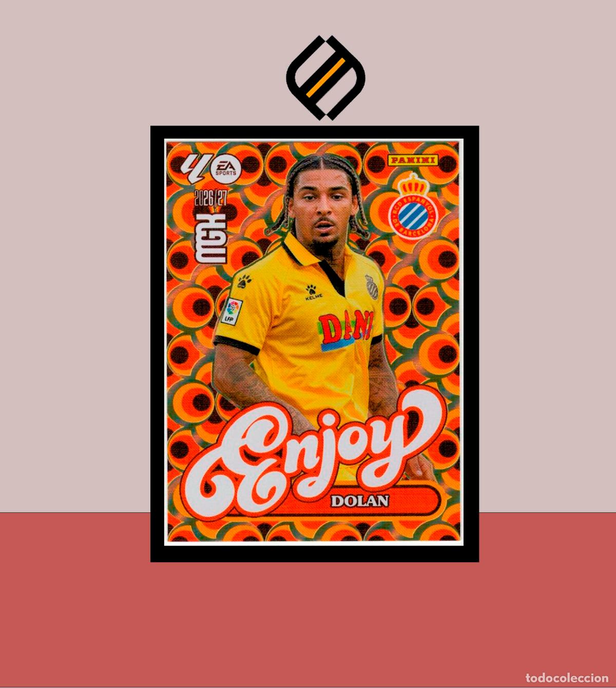 Cromos de f&uacute;tbol: MEGACRACKS 2026 2027 26 27 PANINI 382 DOLAN ESPANYOL ESPA&Ntilde;OL COLECCI&Oacute;N ALB&Uacute;M MGK ENJOY
