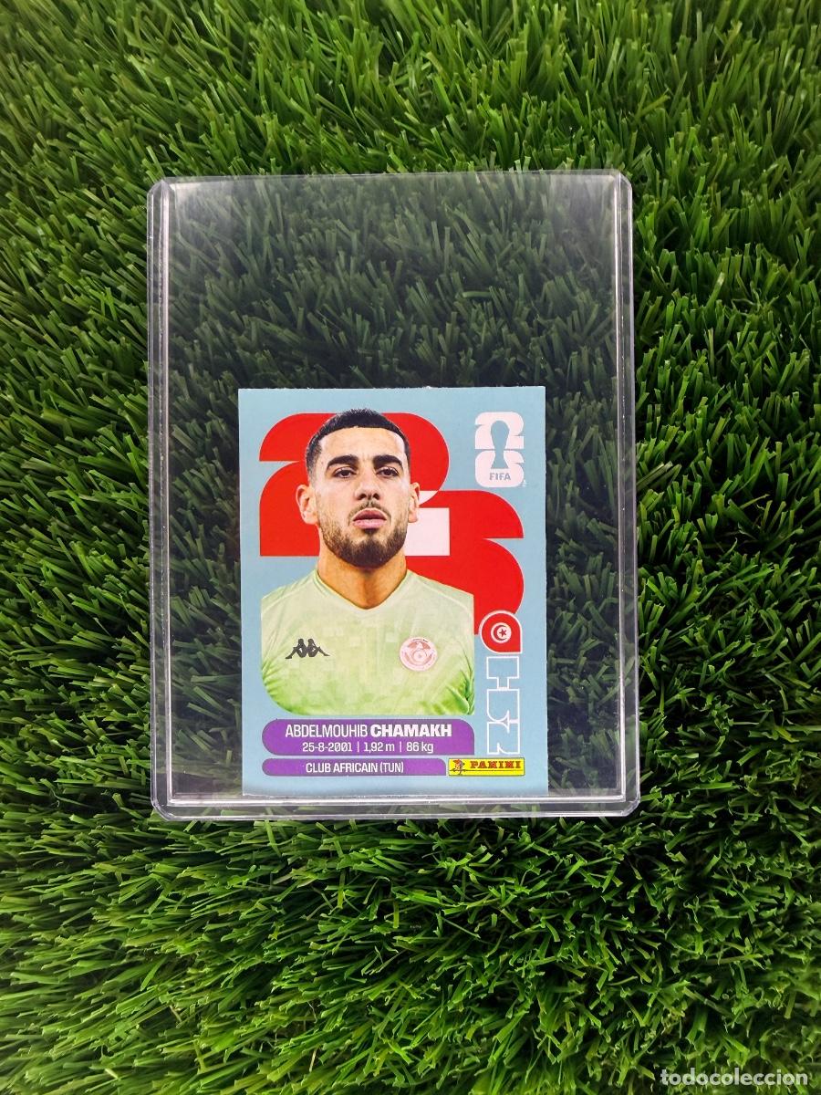 Cromos de f&uacute;tbol: N&ordm; TUN2B Abdelmouhib Chamakh Actualizaci&oacute;n T&uacute;nez Mundial 2026 Stickers