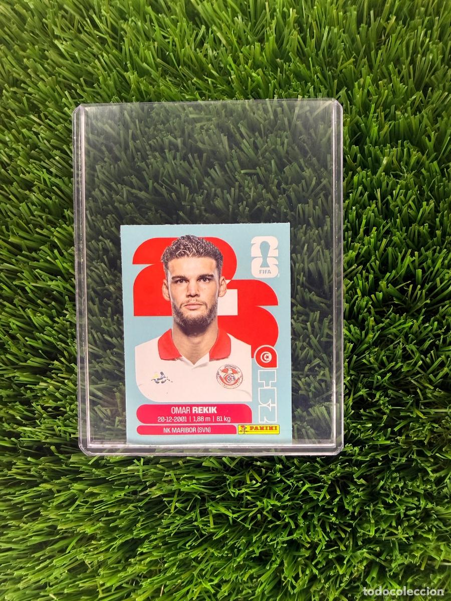 Cromos de f&uacute;tbol: N&ordm; TUN6B Omar Rekik Actualizaci&oacute;n T&uacute;nez Mundial 2026 Stickers