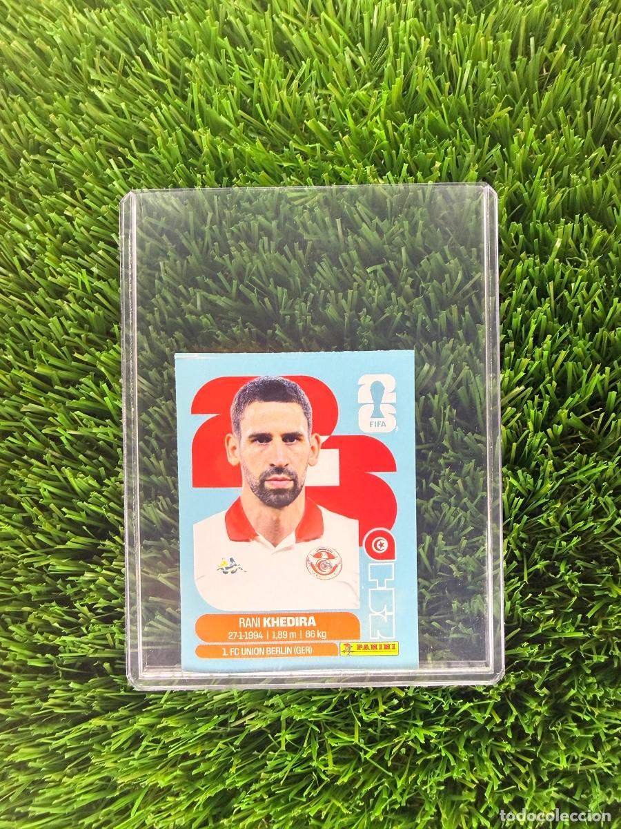 Cromos de f&uacute;tbol: N&ordm; TUN10B Rani Khedira Actualizaci&oacute;n T&uacute;nez Mundial 2026 Stickers