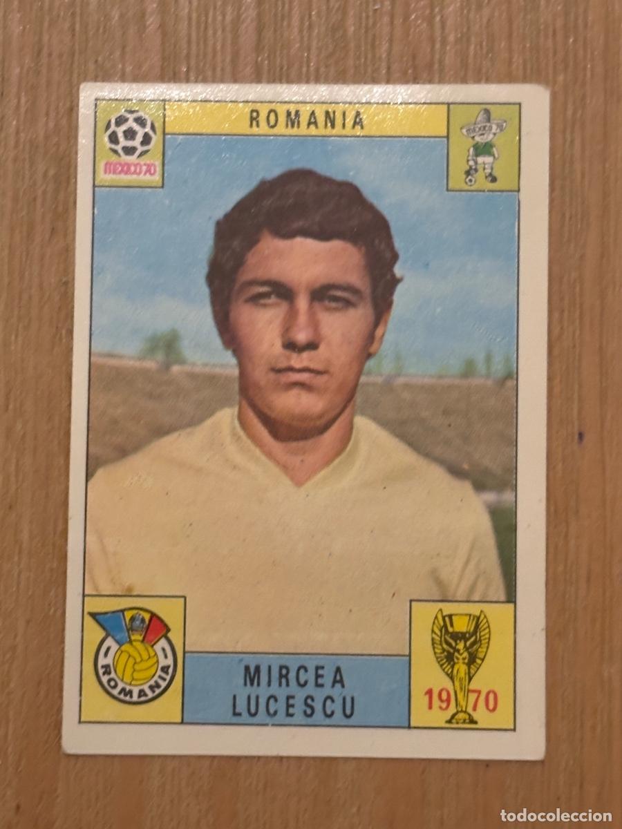 Cromos de f&uacute;tbol: 44. CROMO MUNDIAL M&Eacute;XICO 70 PANINI DESPEGADO ROMANIA RUMANIA MIRCEA LUDESCU