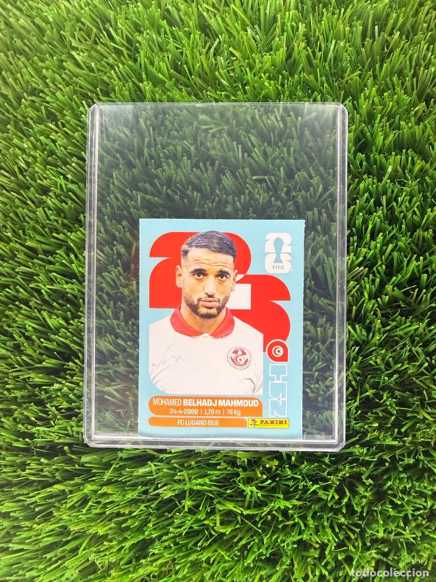 Cromos de f&uacute;tbol: N&ordm; TUN12B Mohamed Belhadj Mahmoud Actualizaci&oacute;n T&uacute;nez Mundial 2026 Stickers