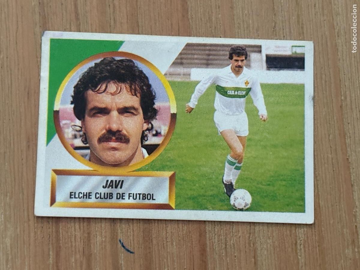 Cromos de f&uacute;tbol: 44. CROMO LIGA ESTE 88-89 1988-89 SIN PEGAR ELCHE N 6 JAVI