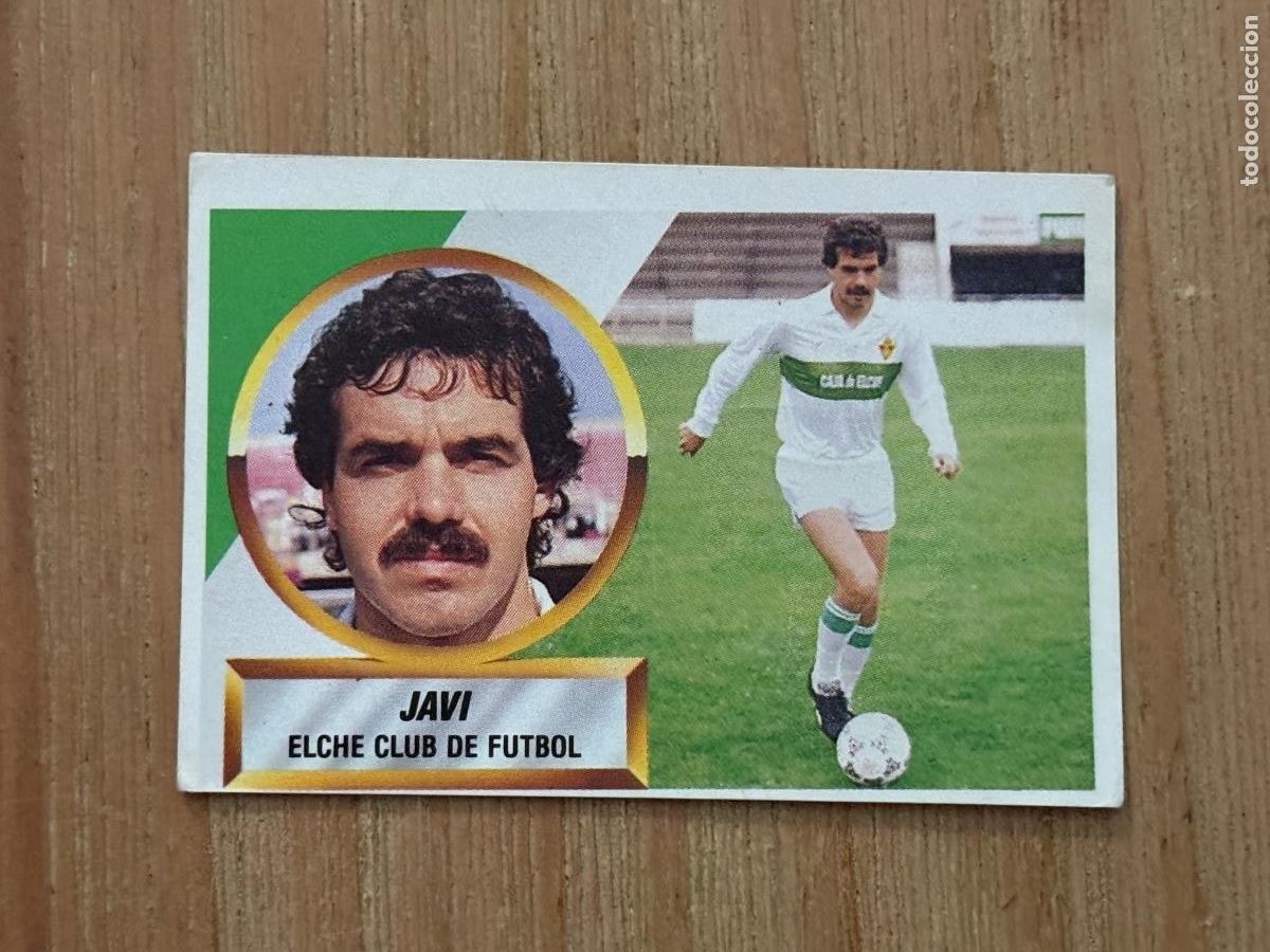 Cromos de f&uacute;tbol: 44. CROMO LIGA ESTE 88-89 1988-89 SIN PEGAR ELCHE N 6 JAVI