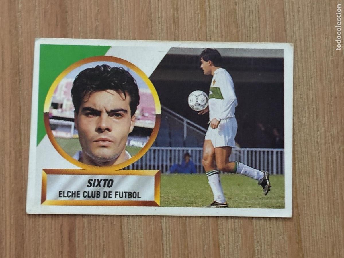 Cromos de f&uacute;tbol: 44. CROMO LIGA ESTE 88-89 1988-89 SIN PEGAR ELCHE N 15 SIXTO