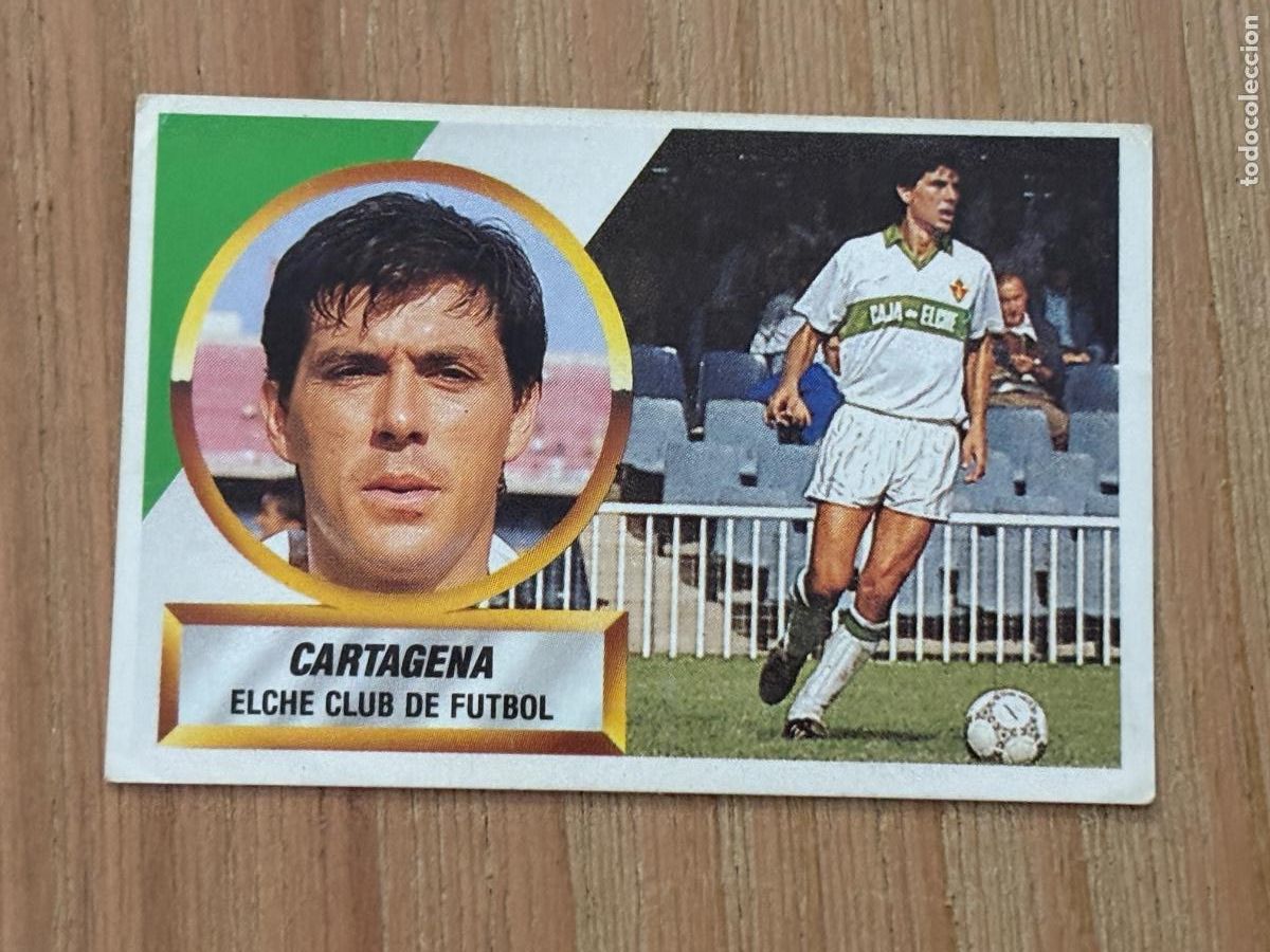 Cromos de f&uacute;tbol: 44. CROMO LIGA ESTE 88-89 1988-89 SIN PEGAR ELCHE N 5 CARTAGENA