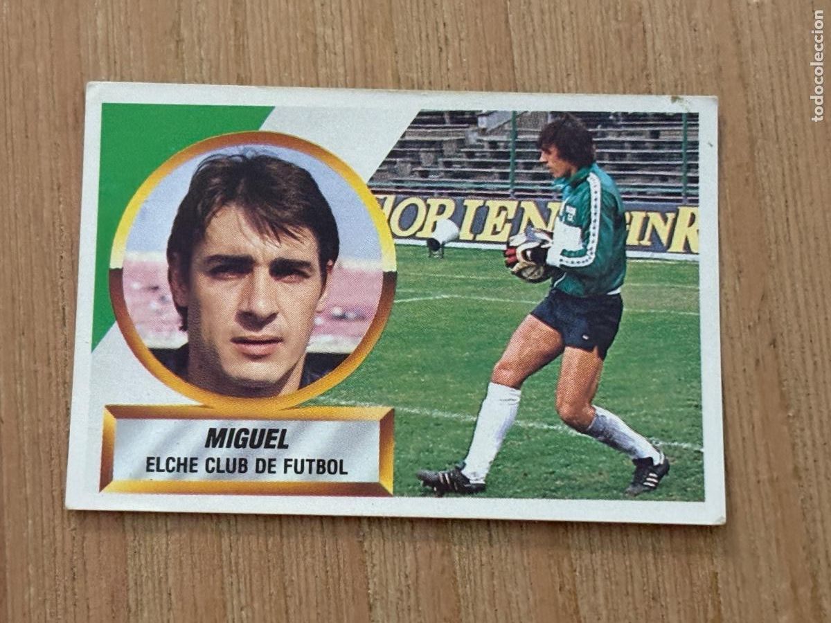 Cromos de f&uacute;tbol: 44. CROMO LIGA ESTE 88-89 1988-89 SIN PEGAR ELCHE N 1 MIGUEL