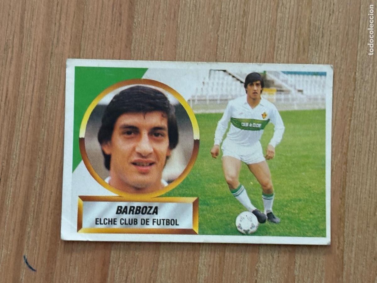 Cromos de f&uacute;tbol: 44. CROMO LIGA ESTE 88-89 1988-89 SIN PEGAR ELCHE N 16 B BARBOZA