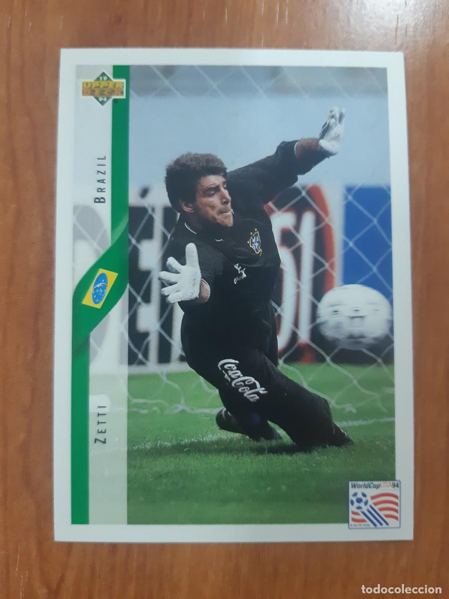 Cromos de f&uacute;tbol: N&deg;83 ZETTI BRAZIL BRASIL WORLD CUP USA 94 UPPER DECK 1994