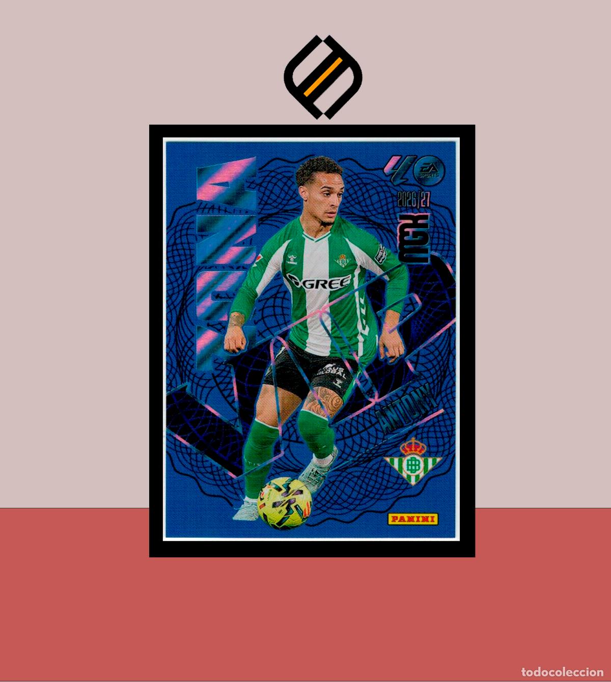 Cromos de f&uacute;tbol: MEGACRACKS 2026 2027 26 27 PANINI N&ordm; 388 ANTONY REAL BETIS COLECCI&Oacute;N ALB&Uacute;M MGK ZONA VIP
