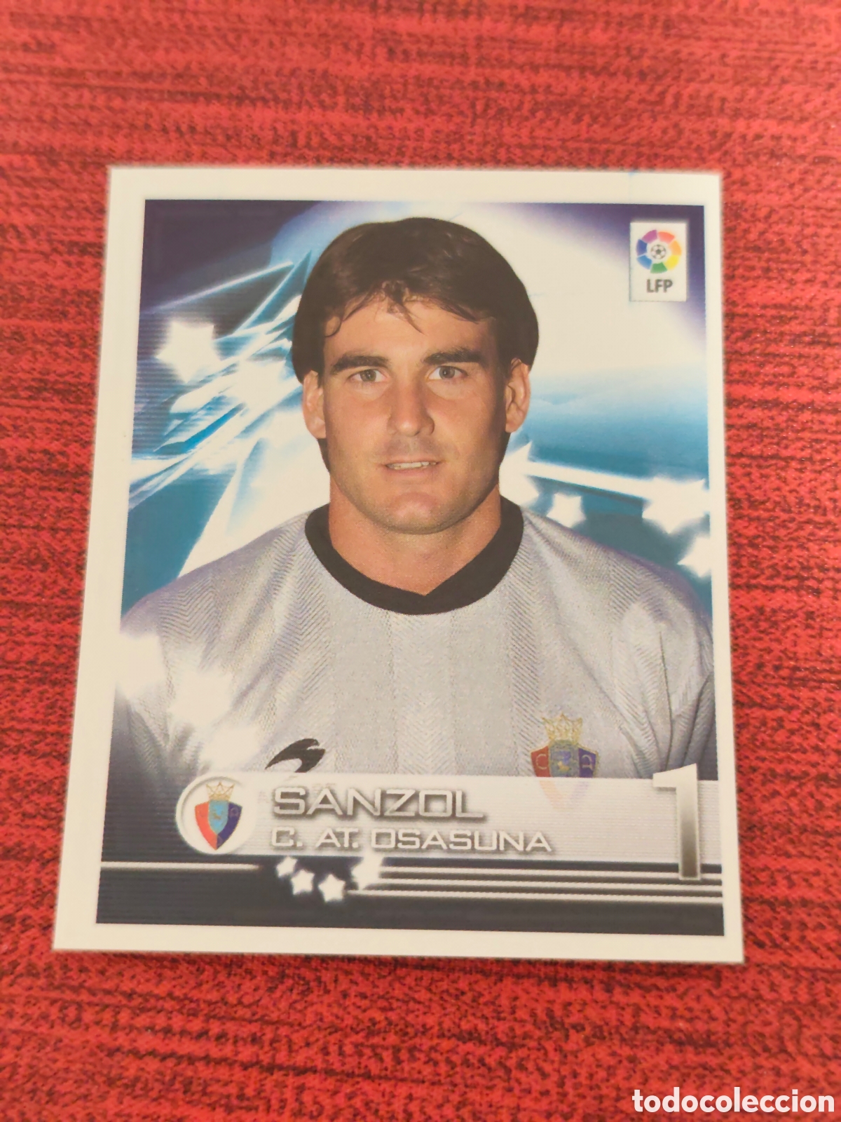 Cromos de f&uacute;tbol: 236 SANZOL OSASUNA SUPERLIGA DE ESTRELLAS 2002 2003