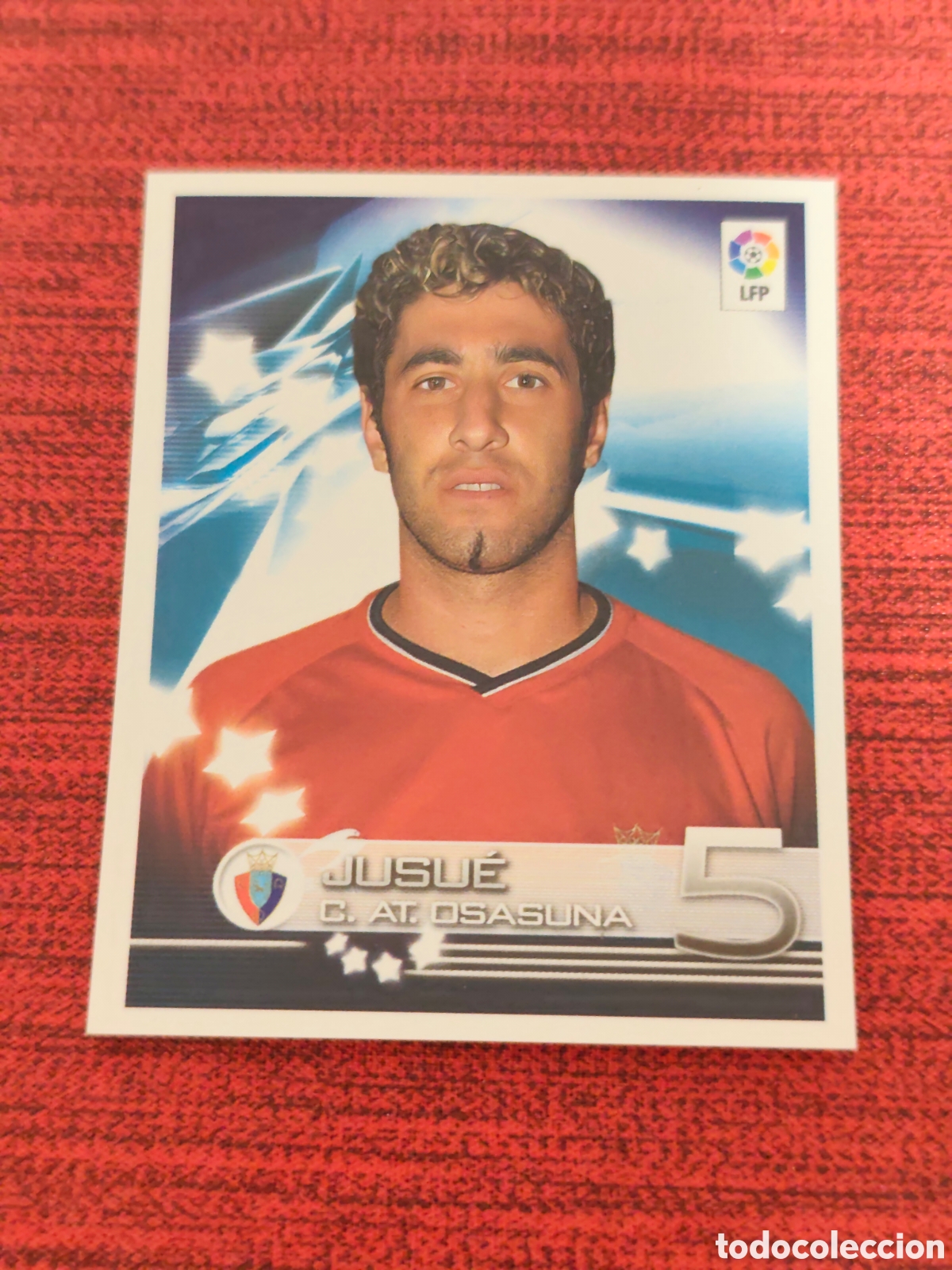 Cromos de f&uacute;tbol: 238 JUSU&Eacute; OSASUNA SUPERLIGA DE ESTRELLAS 2002 2003