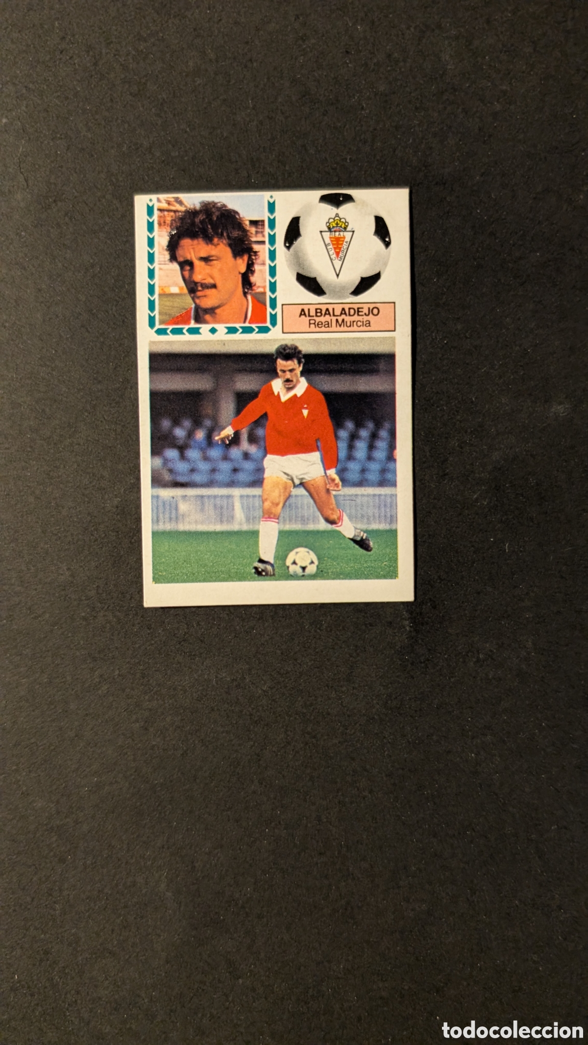 Cromos de Futebol: L1 ALBALADEJO MURCIA FICHAJE 2 VERSION LIGA ESTE 1983/84 83 84 NUNCA PEGADO SIN PEGAR