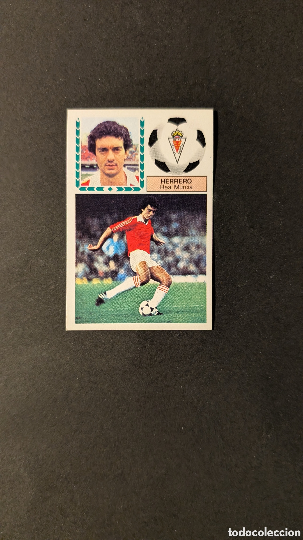 Fu&szlig;ball-Sticker: L1 HERRERO MURCIA FICHAJE 11 LIGA ESTE 1983/84 83 84 NUNCA PEGADO SIN PEGAR