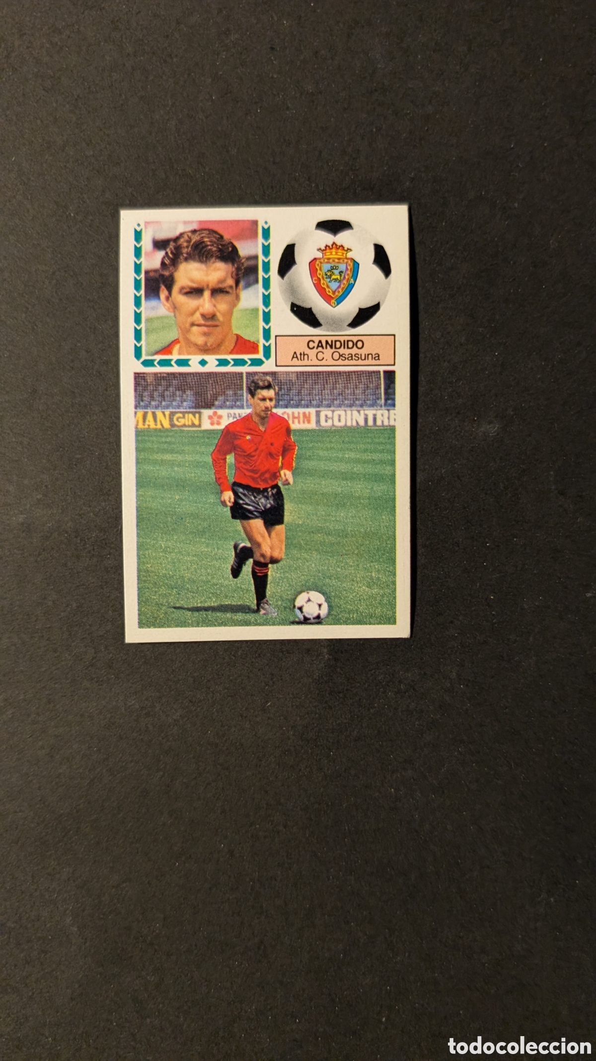 Football Stickers: L1 CANDIDO OSASUNA FICHAJE 17 LIGA ESTE 1983/84 83 84 NUNCA PEGADO SIN PEGAR