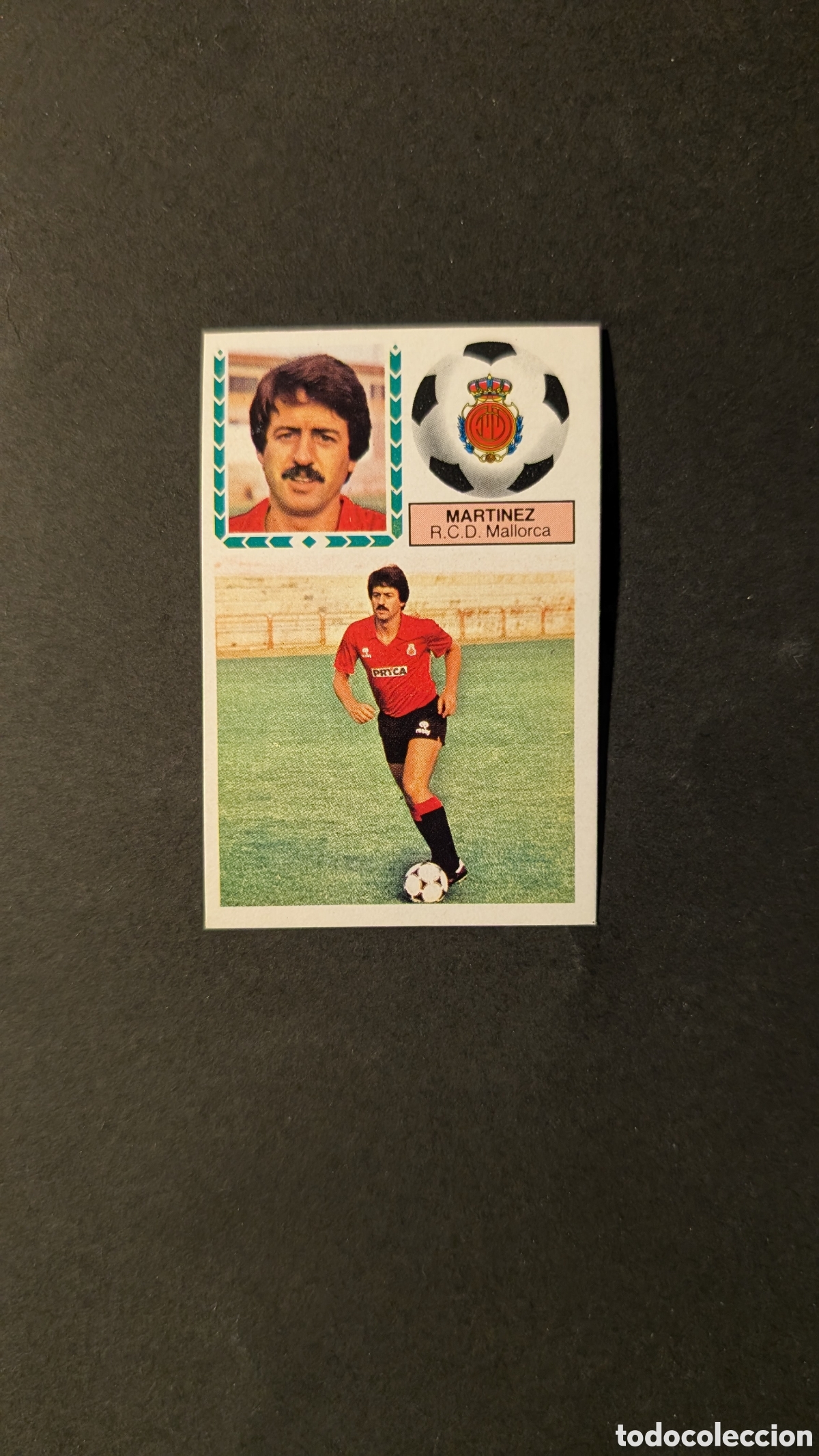 Cartes &agrave; collectionner de Football: L1 MARTINEZ MALLORCA FICHAJE 23 VERSION SOLO LIGA ESTE 1983/84 83 84 NUNCA PEGADO SIN PEGAR