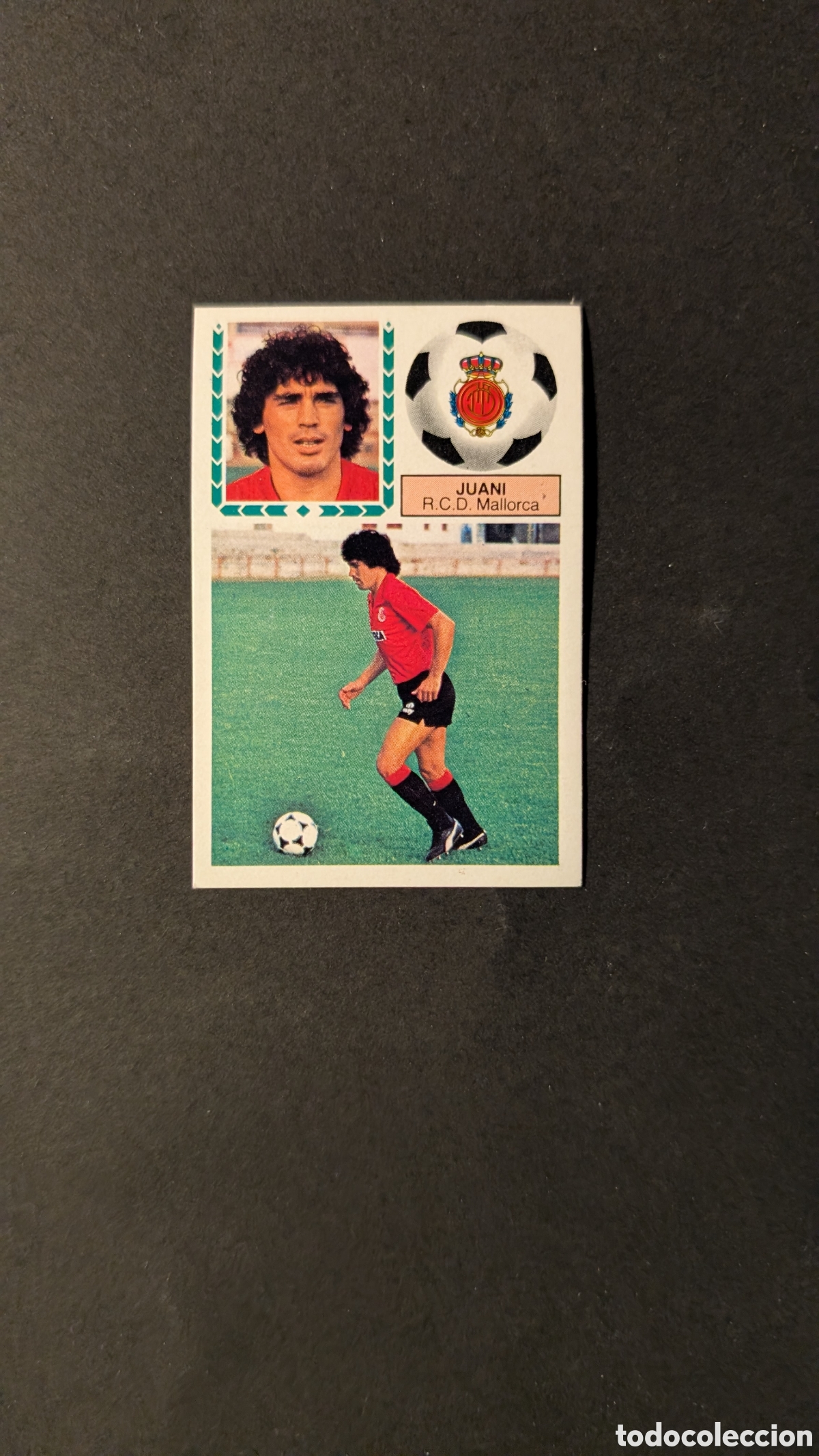 Cartes &agrave; collectionner de Football: L1 JUANI MALLORCA FICHAJE 25 VERSION LIGA ESTE 1983/84 83 84 NUNCA PEGADO SIN PEGAR