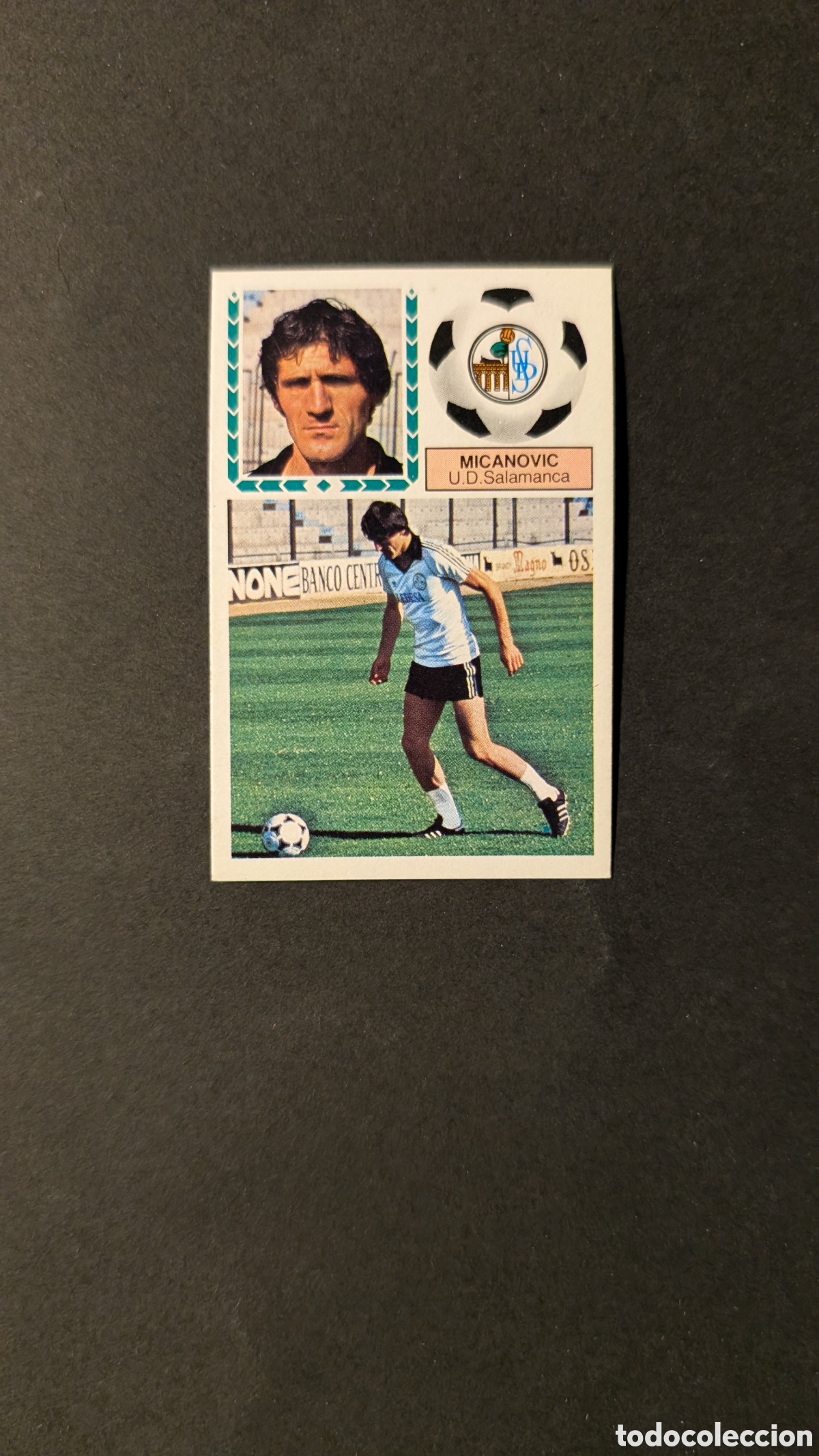 Cartes &agrave; collectionner de Football: L1 MICANOVIC SALAMANCA FICHAJE 30 LIGA ESTE 1983/84 83 84 NUNCA PEGADO SIN PEGAR
