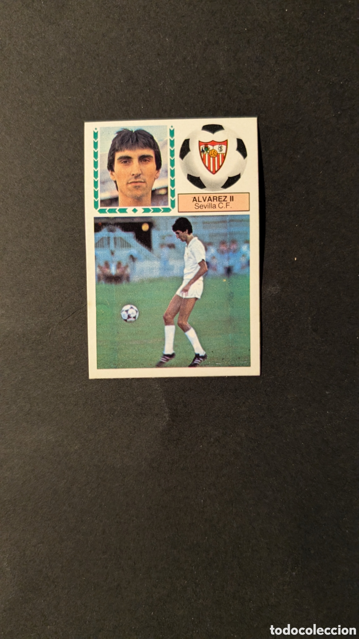 Football Stickers: L1 ALVAREZ II SEVILLA FICHAJE 34 LIGA ESTE 1983/84 83 84 NUNCA PEGADO SIN PEGAR