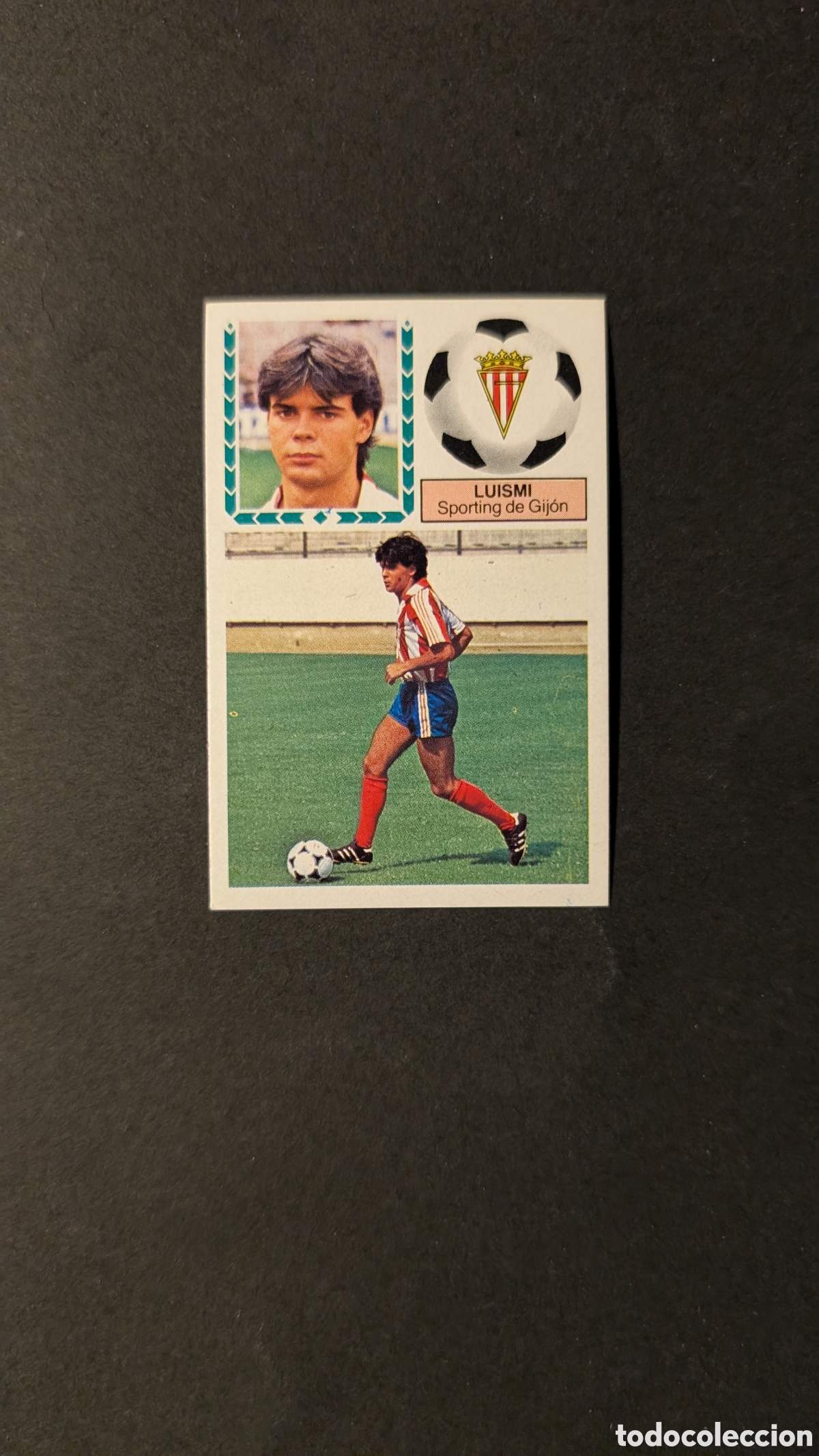 Football Stickers: L1 LUISMI SPORTING GIJON FICHAJE 35 LIGA ESTE 1983/84 83 84 NUNCA PEGADO SIN PEGAR