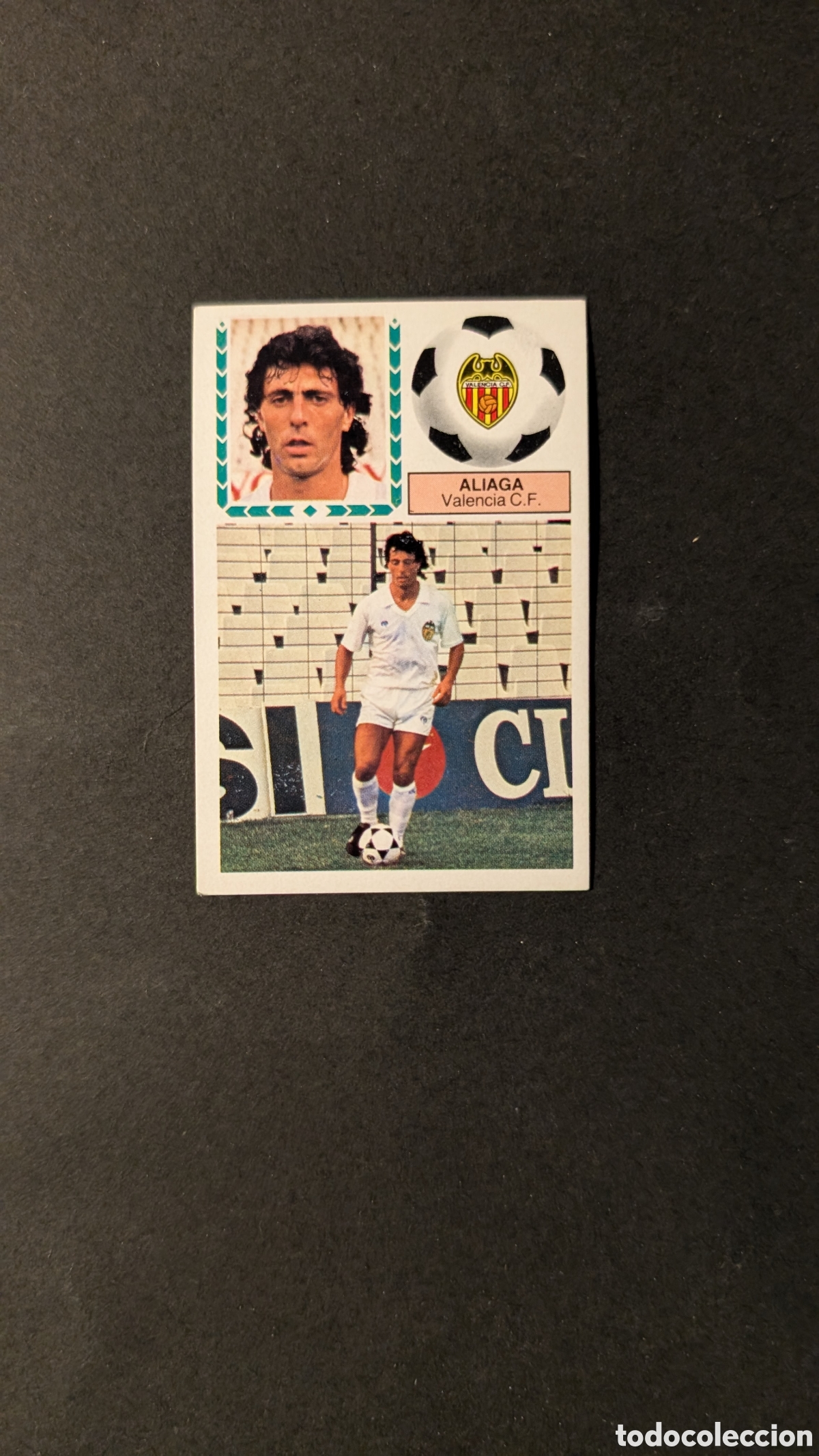 Football Stickers: L1 ALIAGA VALENCIA FICHAJE 39 LIGA ESTE 1983/84 83 84 NUNCA PEGADO SIN PEGAR