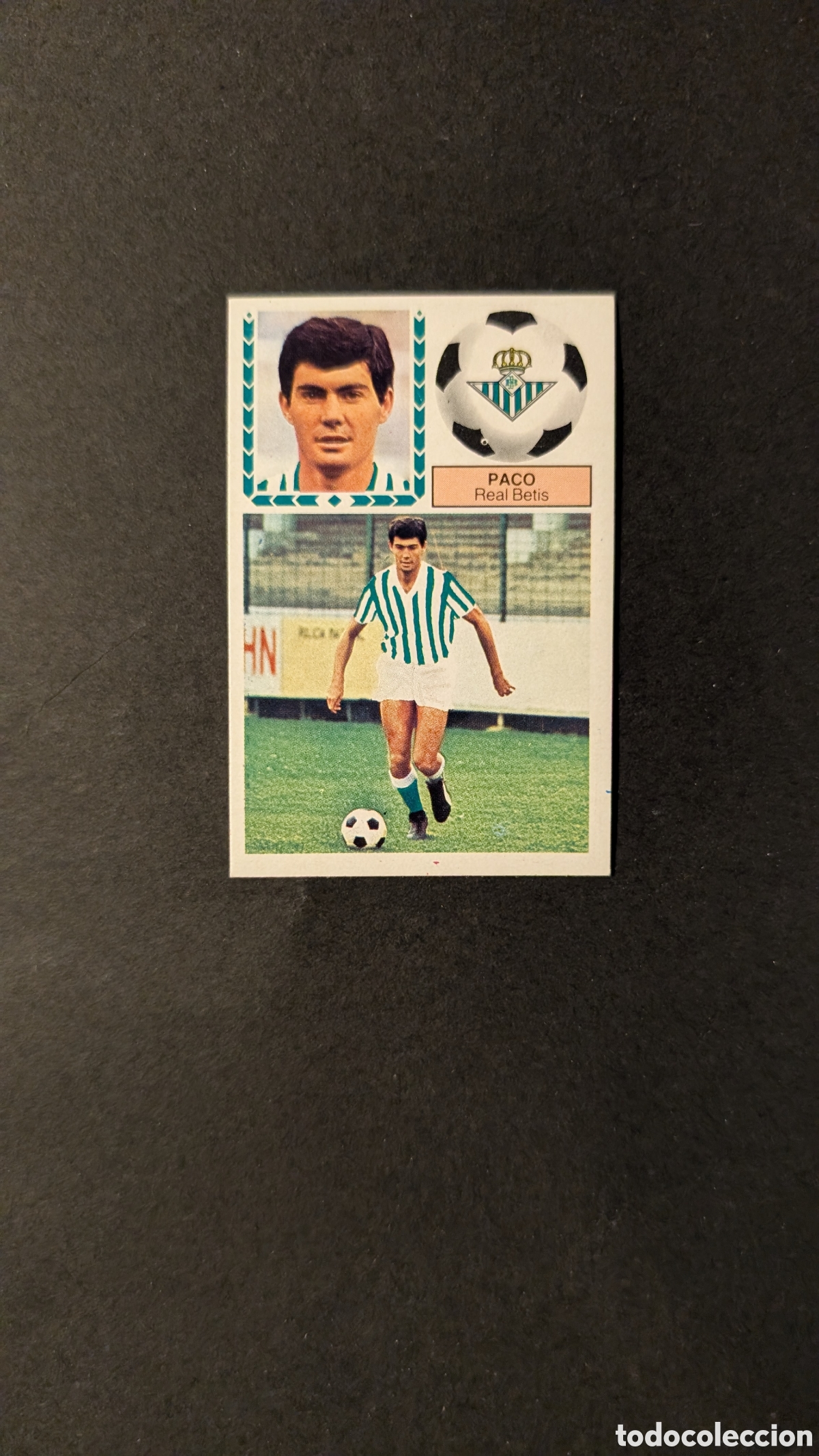 Football Stickers: L1 PACO BETIS FICHAJE 41 LIGA ESTE 1983/84 83 84 NUNCA PEGADO SIN PEGAR