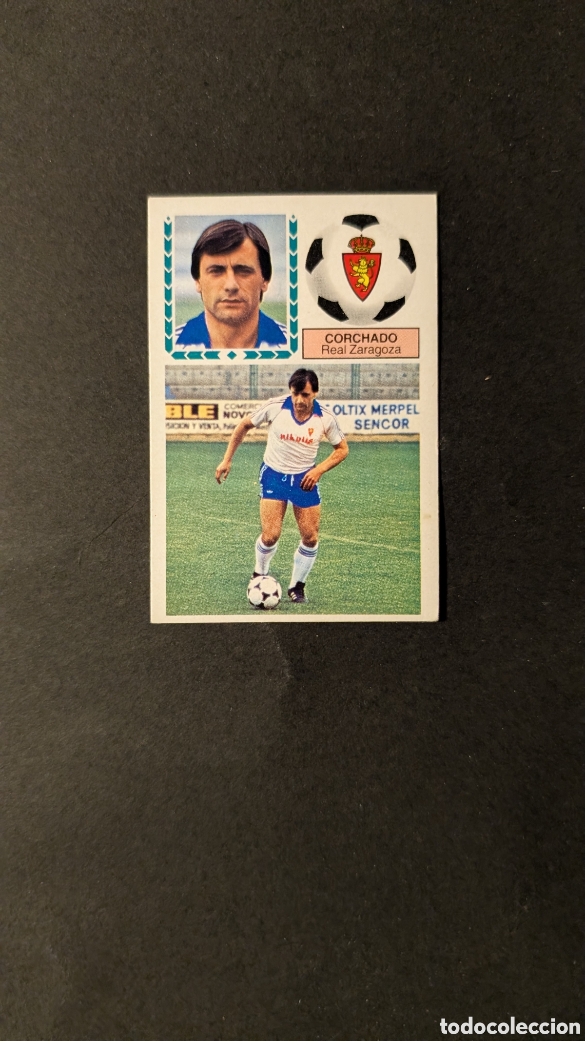 Football Stickers: L1 CORCHADO ZARAGOZA FICHAJE 42 LIGA ESTE 1983/84 83 84 NUNCA PEGADO SIN PEGAR