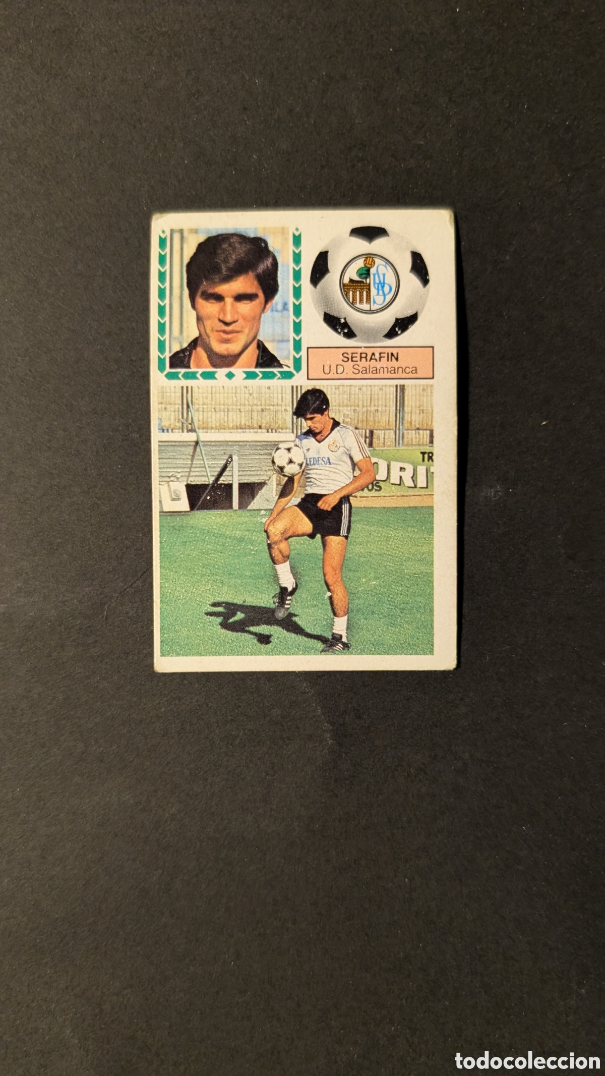 Cromos de f&uacute;tbol: L1 SERAFIN SALAMANCA FICHAJE 12 BIS LIGA ESTE 1983/84 83 84 NUNCA PEGADO SIN PEGAR