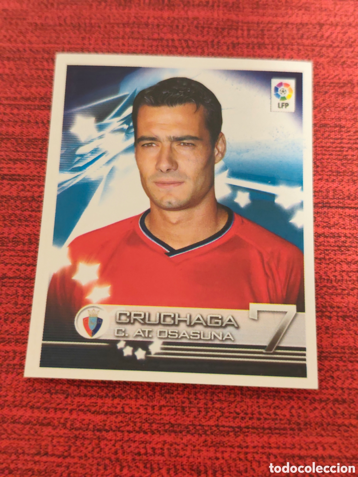 Cromos de f&uacute;tbol: 239 CRUCHAGA OSASUNA SUPERLIGA DE ESTRELLAS 2002 2003