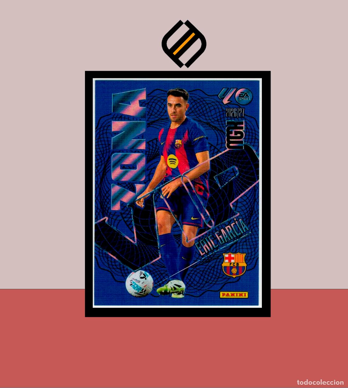 Cromos de f&uacute;tbol: MEGACRACKS 2026 2027 26 27 PANINI N&ordm; 393 ERIC GARC&Iacute;A BARCELONA BAR&Ccedil;A COLECCI&Oacute;N ALB&Uacute;M MGK ZONA VIP