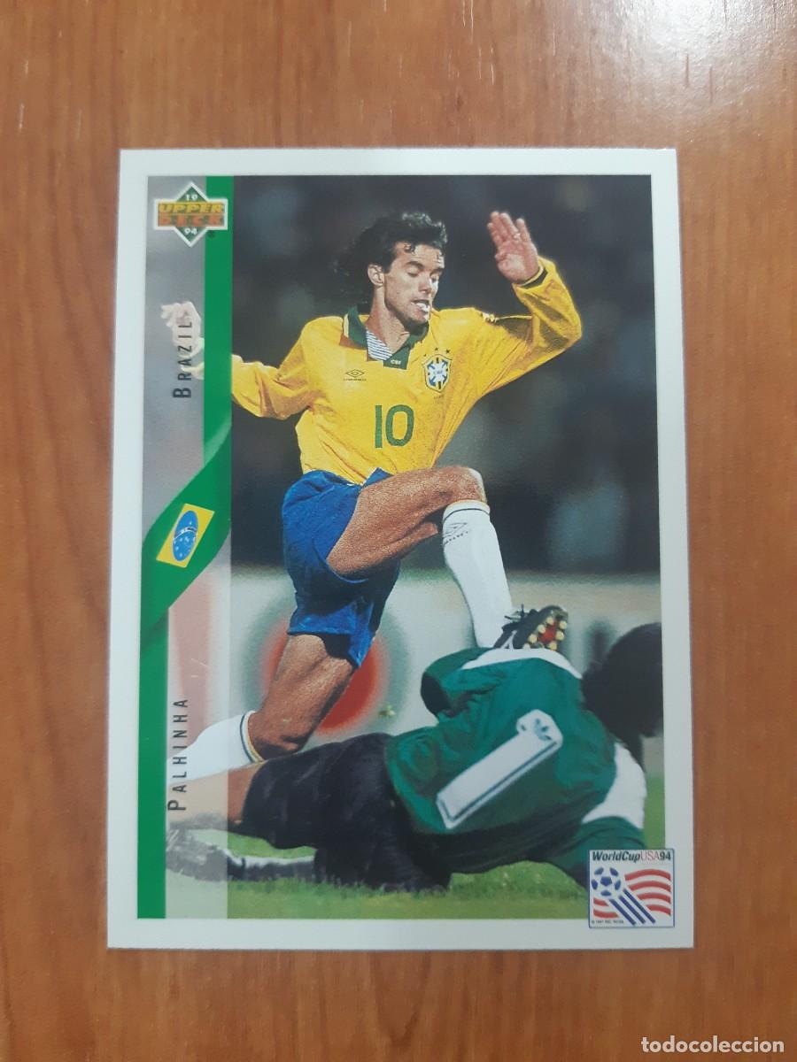 Cromos de f&uacute;tbol: N&deg;78 PALHINHA BRAZIL BRASIL WORLD CUP USA 94 UPPER DECK 1994