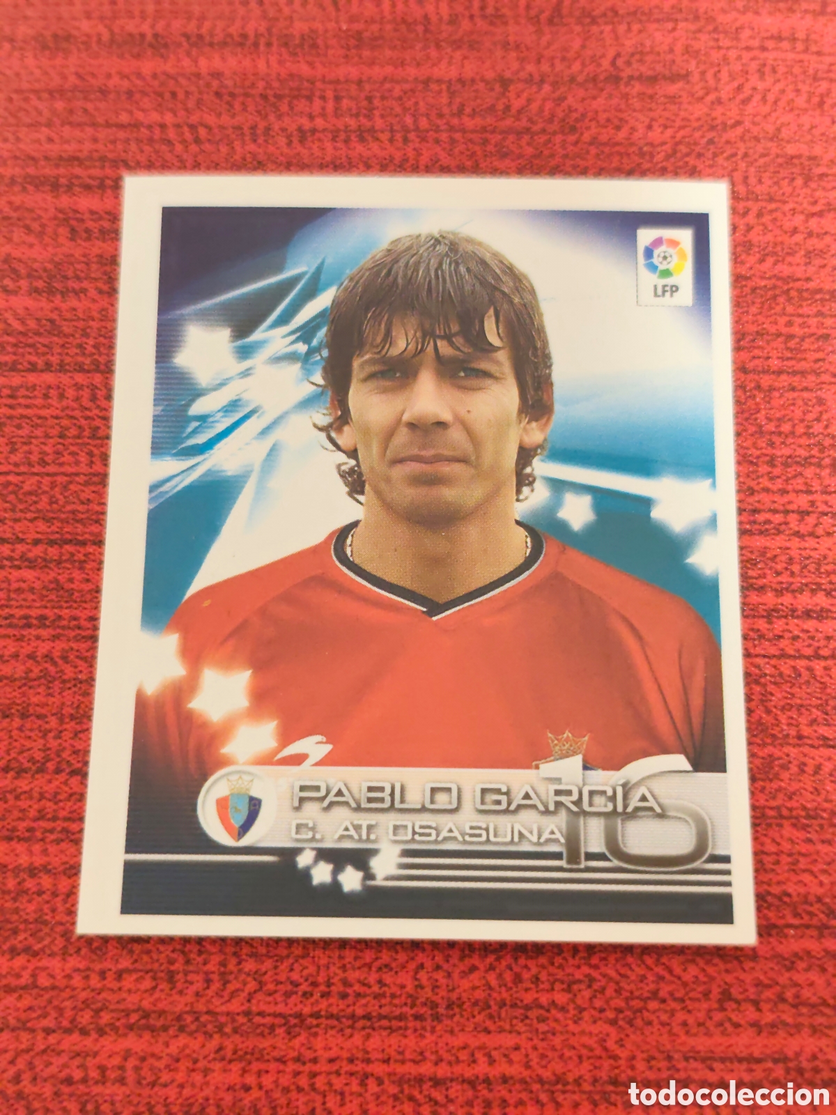 Cromos de f&uacute;tbol: 243 PABLO GARC&Iacute;A OSASUNA SUPERLIGA DE ESTRELLAS 2002 2003
