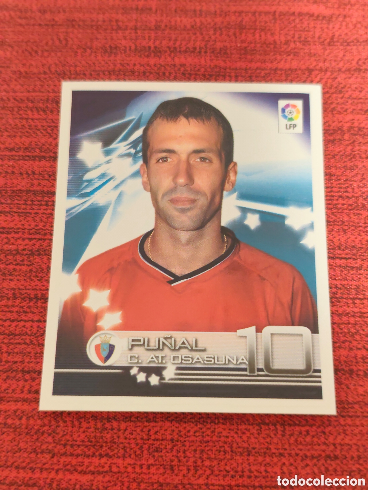 Cromos de f&uacute;tbol: 244 PU&Ntilde;AL OSASUNA SUPERLIGA DE ESTRELLAS 2002 2003