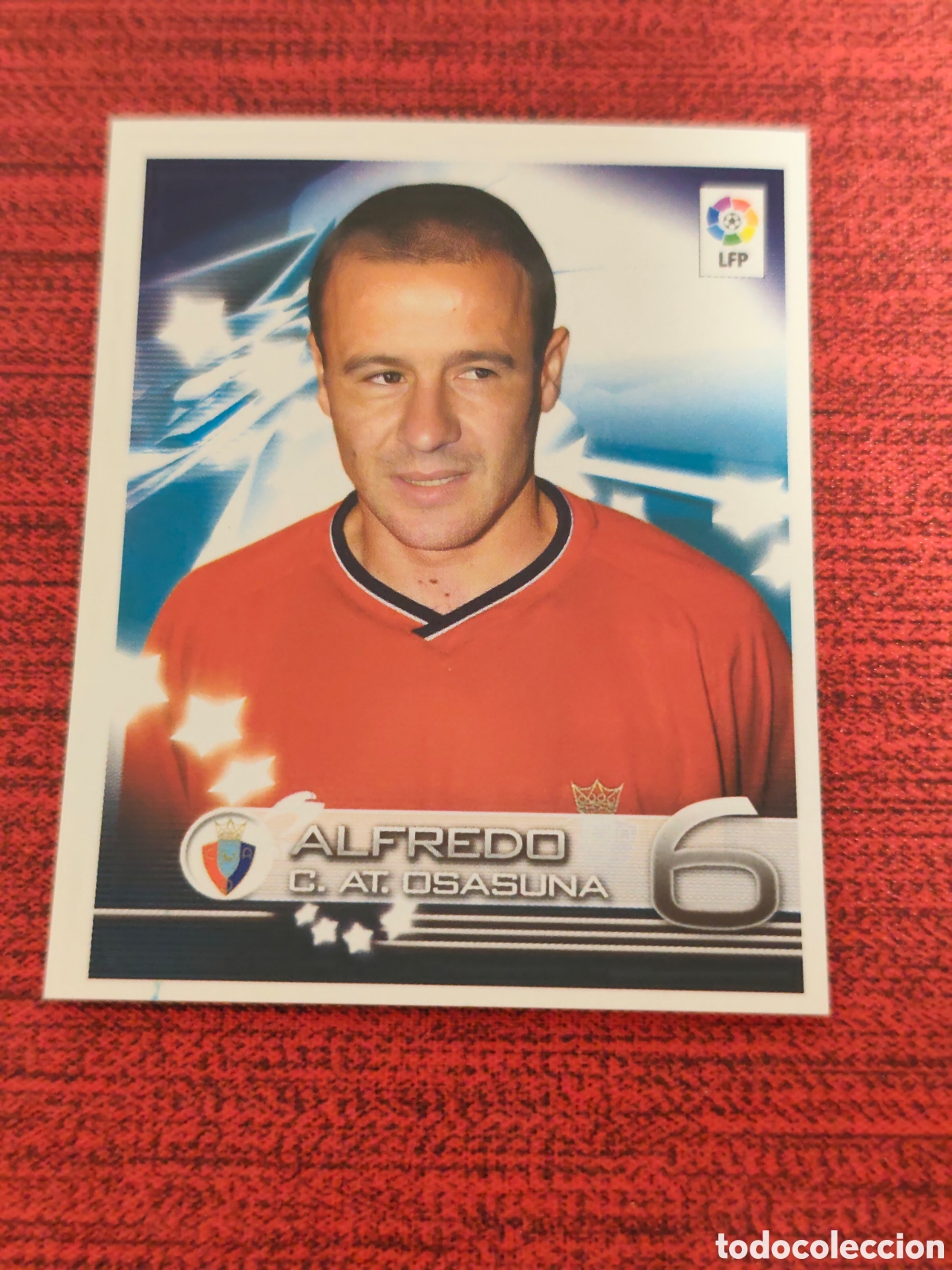 Cromos de f&uacute;tbol: 245 ALFREDO OSASUNA SUPERLIGA DE ESTRELLAS 2002 2003