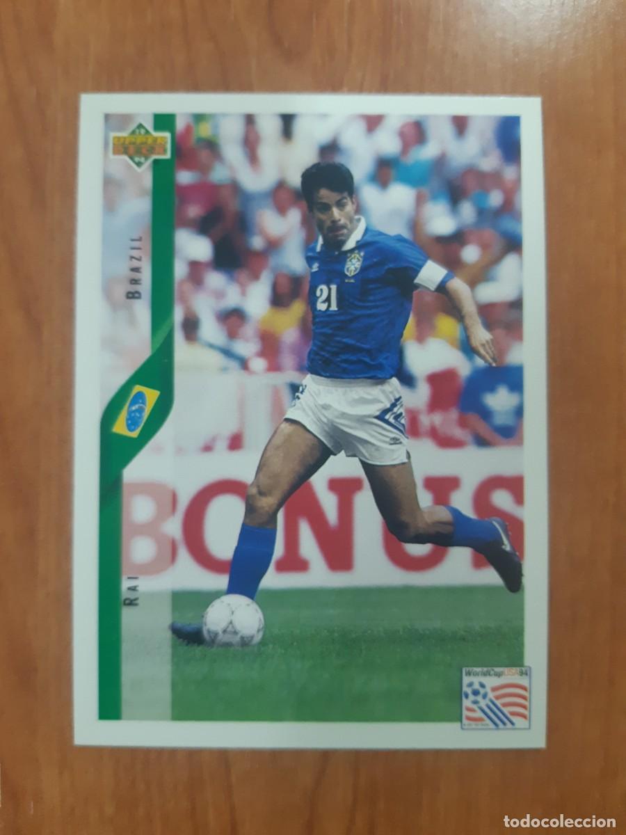 Cromos de f&uacute;tbol: N&deg;73 RAI BRAZIL BRASIL WORLD CUP USA 94 UPPER DECK 1994