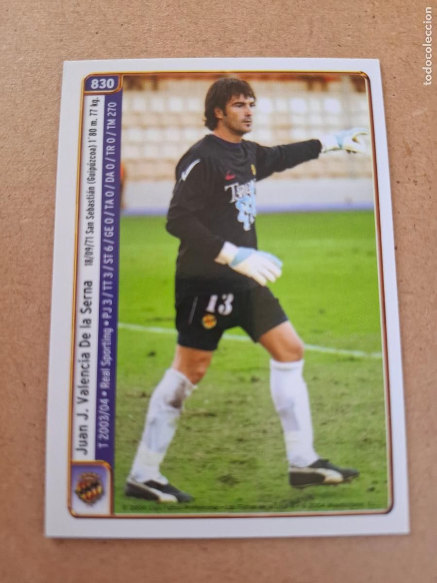 Cromos de f&uacute;tbol: MUNDICROMO 2004 2005 04 05 - 830 VALENCIA / D. GARC&Iacute;A - GIMNASTIC TARRAGONA