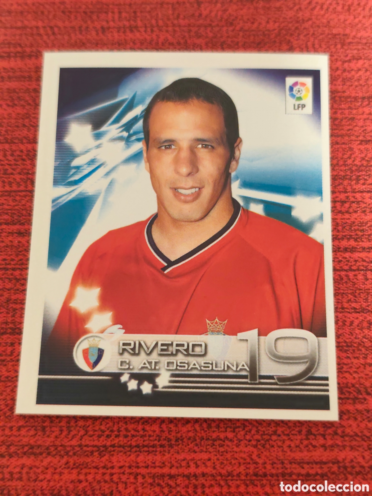 Cromos de f&uacute;tbol: 246 RIVERO OSASUNA SUPERLIGA DE ESTRELLAS 2002 2003