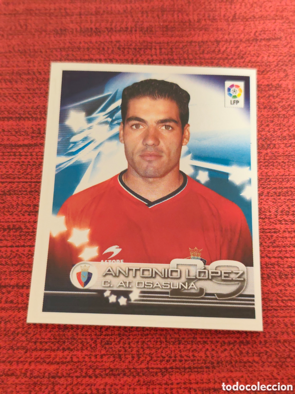 Cromos de f&uacute;tbol: 247 ANTONIO L&Oacute;PEZ OSASUNA SUPERLIGA DE ESTRELLAS 2002 2003
