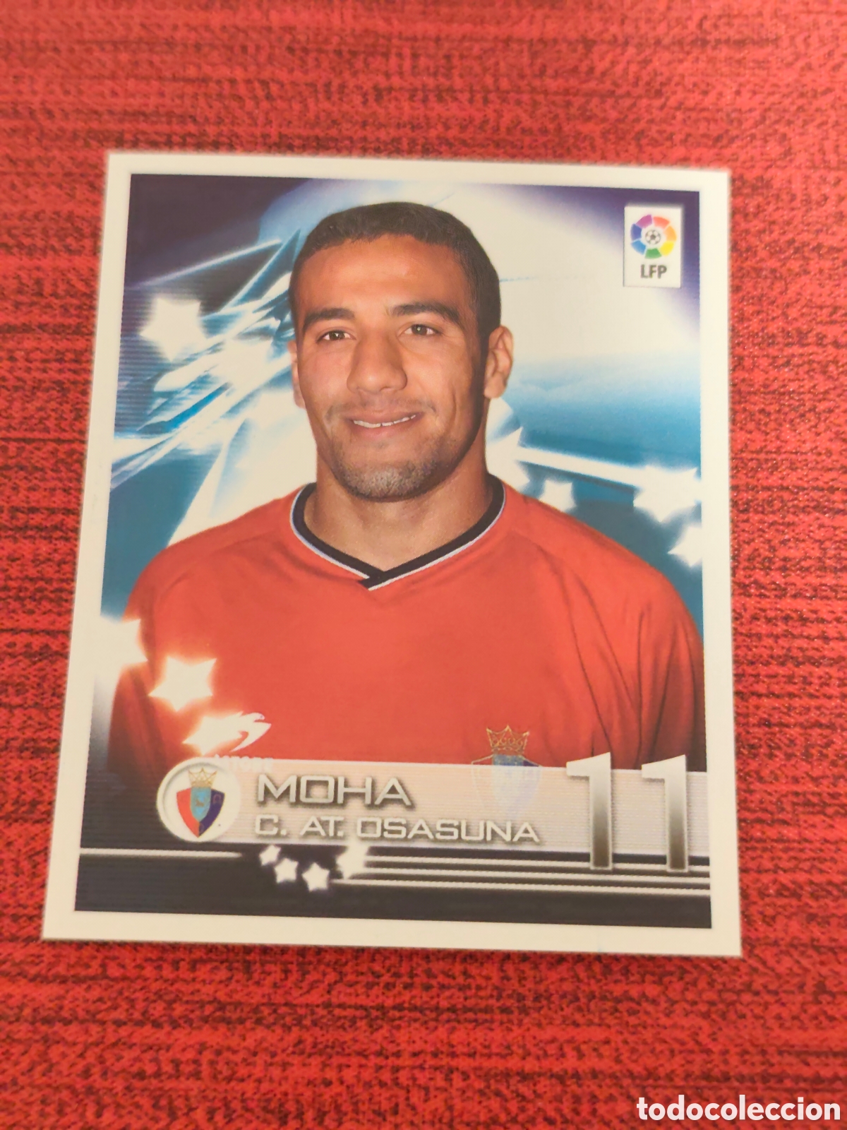 Cromos de f&uacute;tbol: 248 MOHA OSASUNA SUPERLIGA DE ESTRELLAS 2002 2003