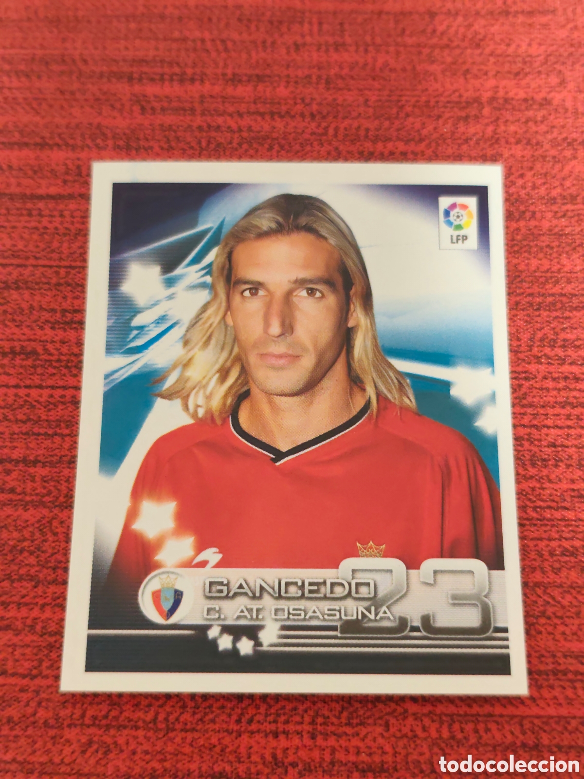 Cromos de f&uacute;tbol: 249 GANCEDO OSASUNA SUPERLIGA DE ESTRELLAS 2002 2003