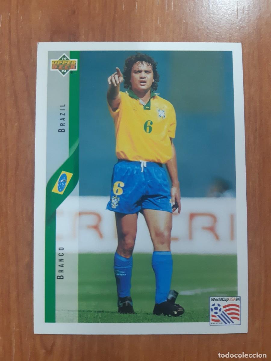 Cromos de f&uacute;tbol: N&deg;68 BRANCO BRAZIL BRASIL WORLD CUP USA 94 UPPER DECK 1994
