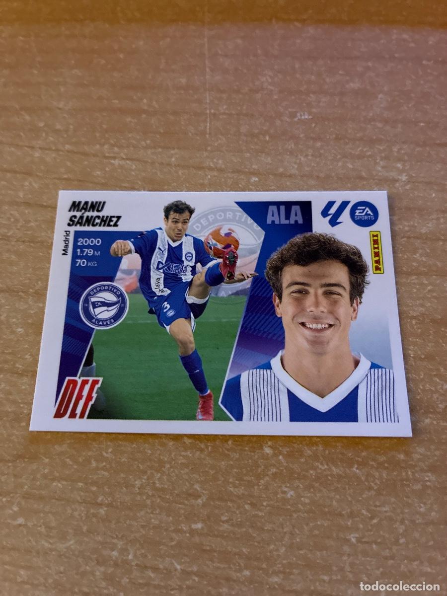 Cromos de f&uacute;tbol: 10 MANU S&Aacute;NCHEZ ALAV&Eacute;S LIGA ESTE 2025 2026