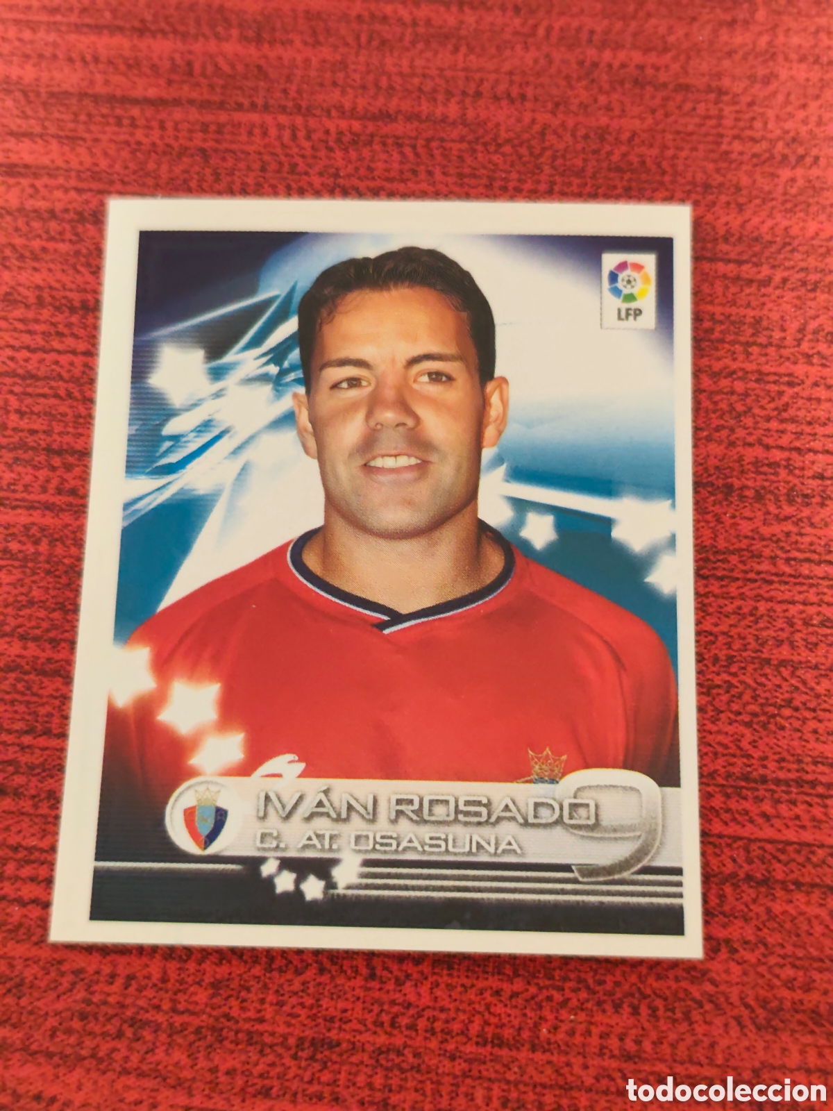 Cromos de f&uacute;tbol: 250 IV&Aacute;N ROSADO OSASUNA SUPERLIGA DE ESTRELLAS 2002 2003