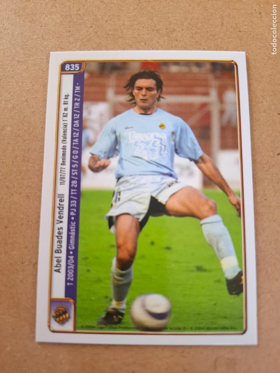 Cromos de f&uacute;tbol: MUNDICROMO 2004 2005 04 05 - 835 BUADES / CARRION - GIMNASTIC TARRAGONA