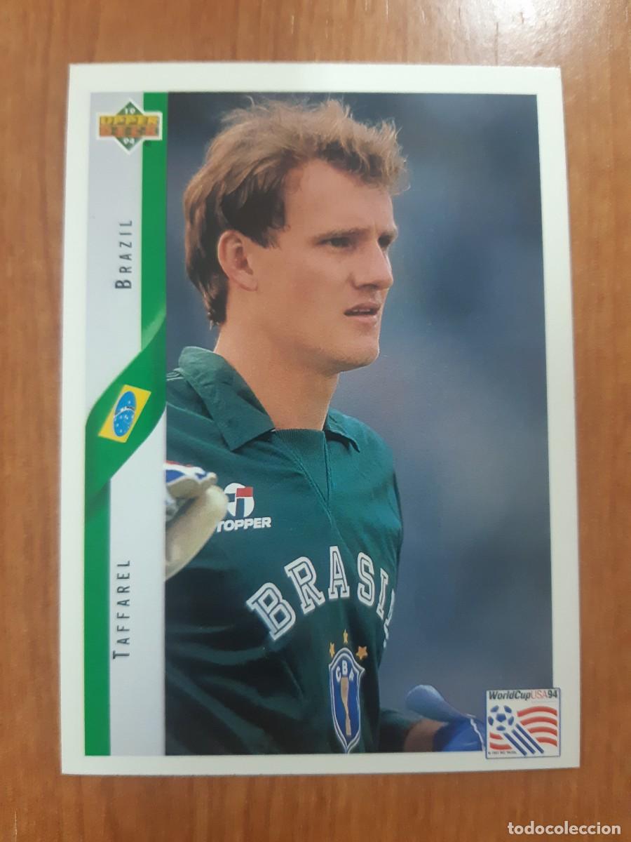 Cromos de f&uacute;tbol: N&deg;66 TAFFAREL BRAZIL BRASIL WORLD CUP USA 94 UPPER DECK 1994