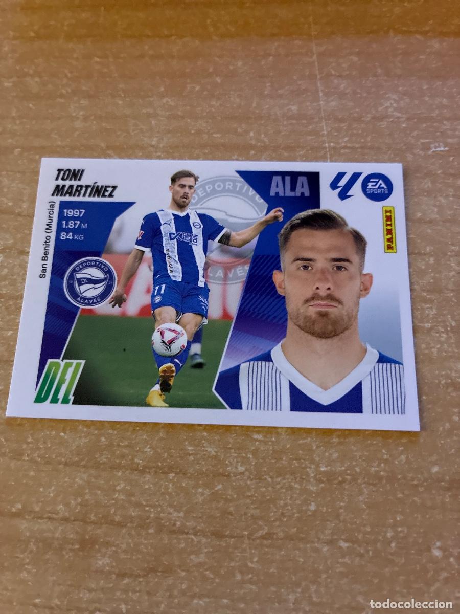 Cromos de f&uacute;tbol: 18 TONI MART&Iacute;NEZ ALAV&Eacute;S LIGA ESTE 2025 2026