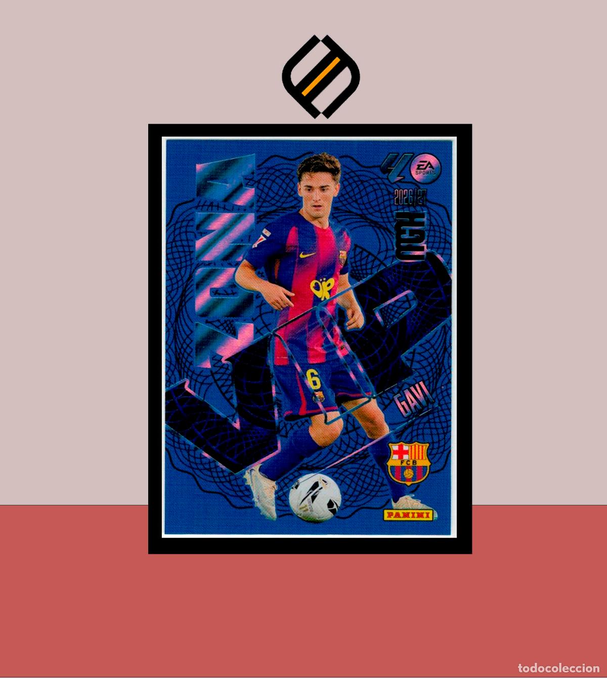 Cromos de f&uacute;tbol: MEGACRACKS 2026 2027 26 27 PANINI N&ordm; 394 GAVI BARCELONA BAR&Ccedil;A COLECCI&Oacute;N MGK ZONA VIP