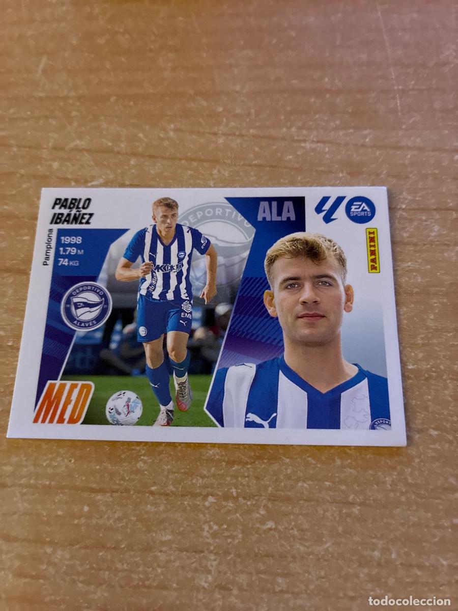 Cromos de f&uacute;tbol: 3 PABLO IB&Aacute;&Ntilde;EZ &Uacute;LTIMO FICHAJE ALAV&Eacute;S LIGA ESTE 2025 2026