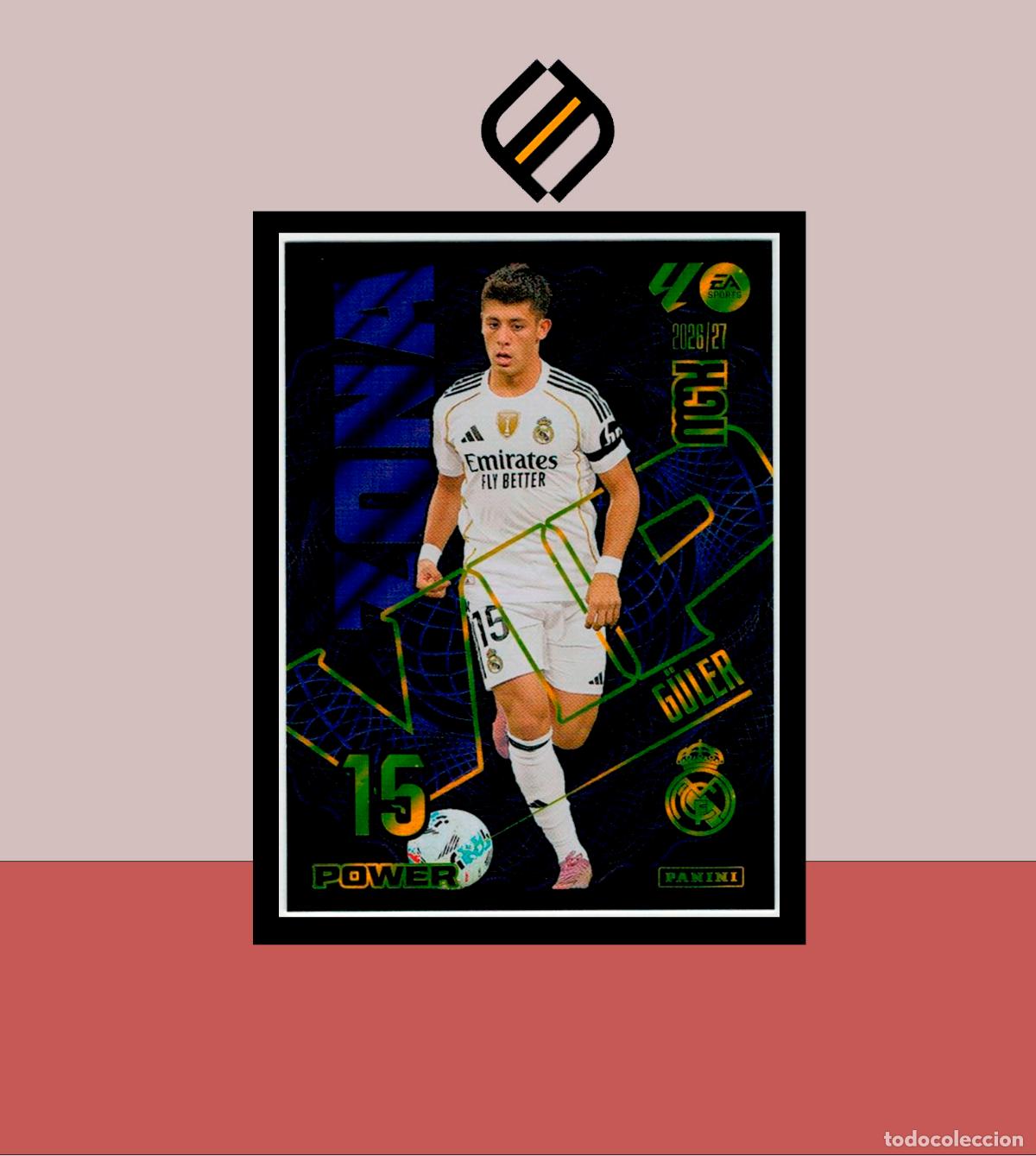 Fu&szlig;ball-Sticker: MEGACRACKS 2026 2027 26 27 PANINI P396 396 G&Uuml;LER REAL MADRID COLECCI&Oacute;N MGK ZONA VIP POWER