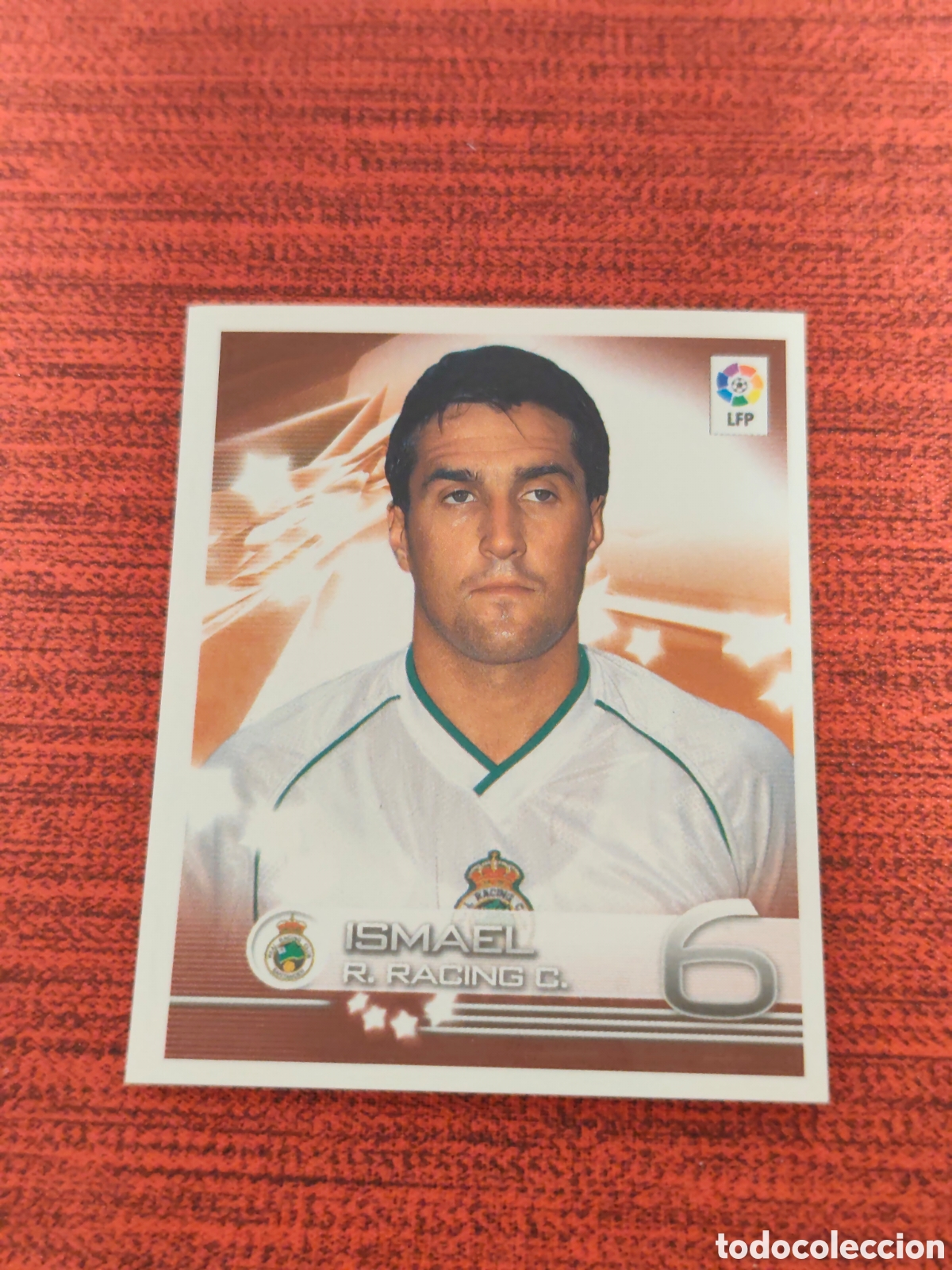 Fu&szlig;ball-Sticker: 259 ISMAEL RACING SANTANDER SUPERLIGA DE ESTRELLAS 2002 2003